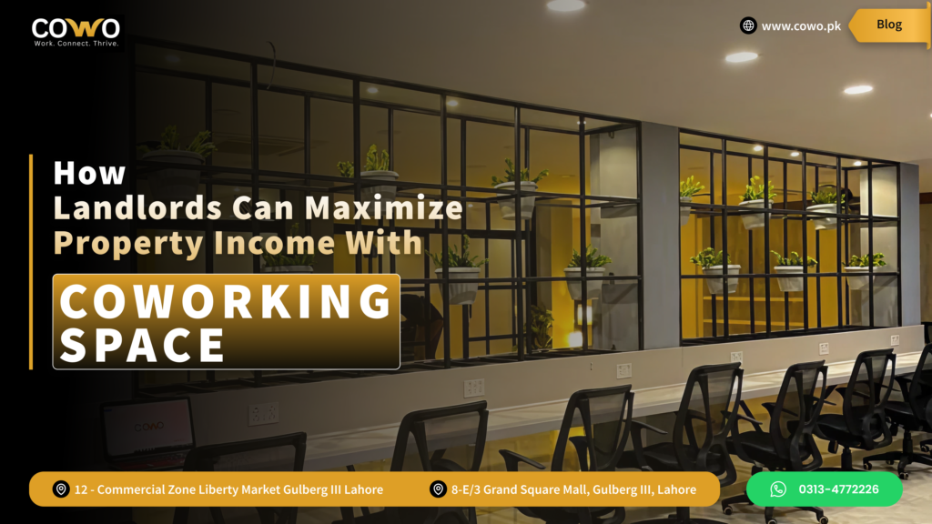 How Landlords Can Maximize Property Income with Coworking space